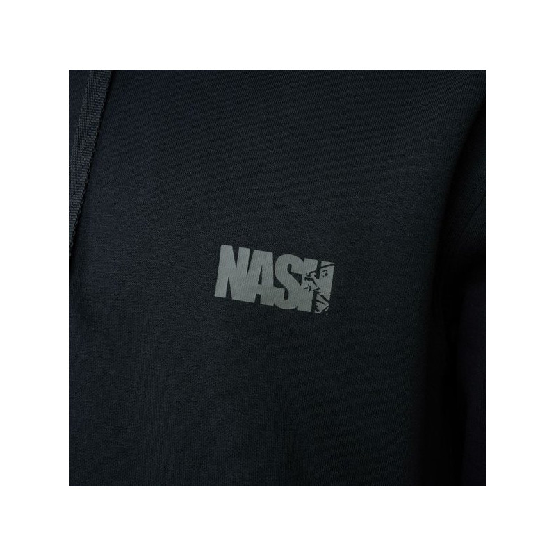 Bluza Nash Make It Happen Carp Logo Hoody - Blackl Roz.S - Centrum wędkarskie - Sklep wędkarski Jarofishing