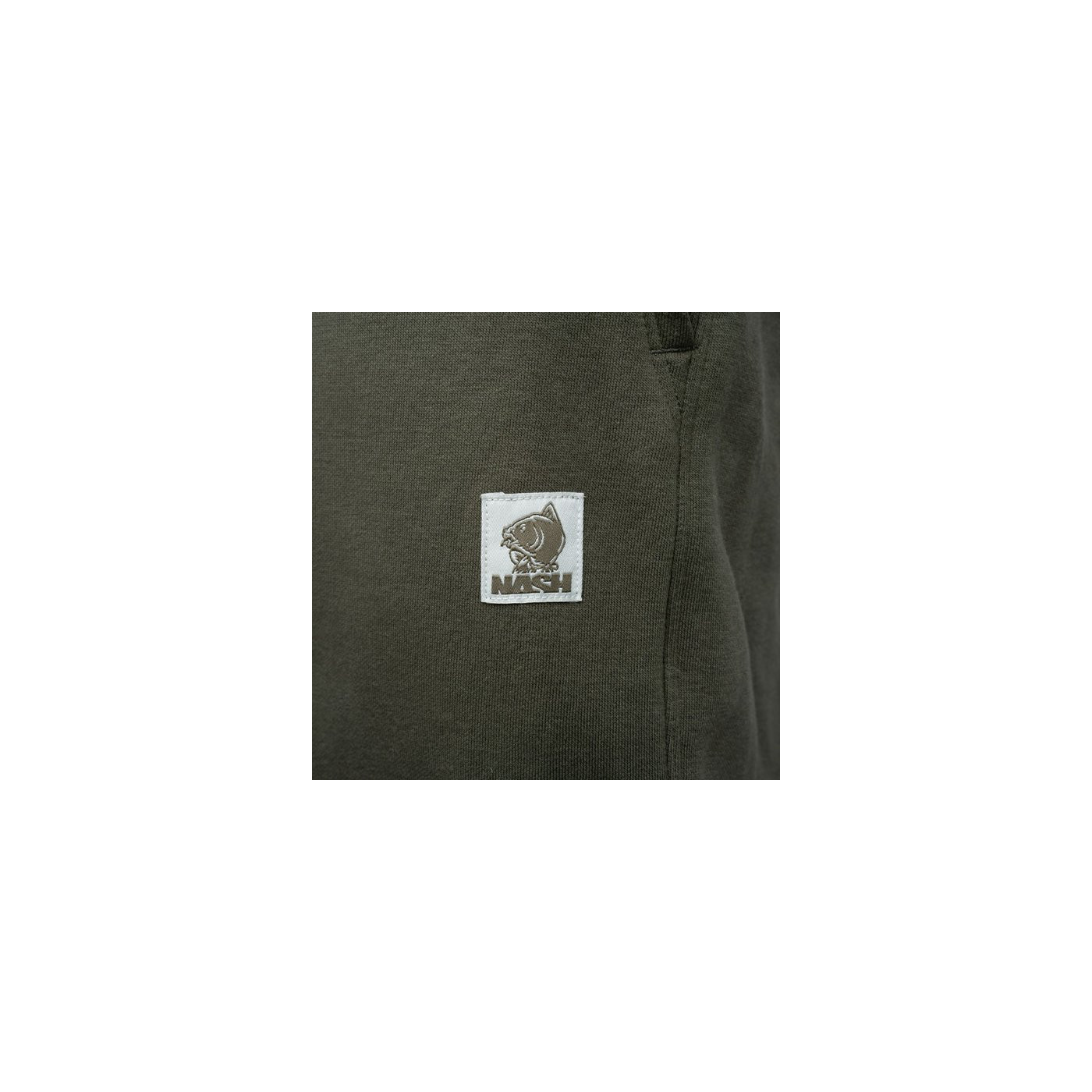 Spodnie Nash Make It Happen Badge Joggers - Green Roz.M - Centrum wędkarskie - Sklep wędkarski Jarofishing