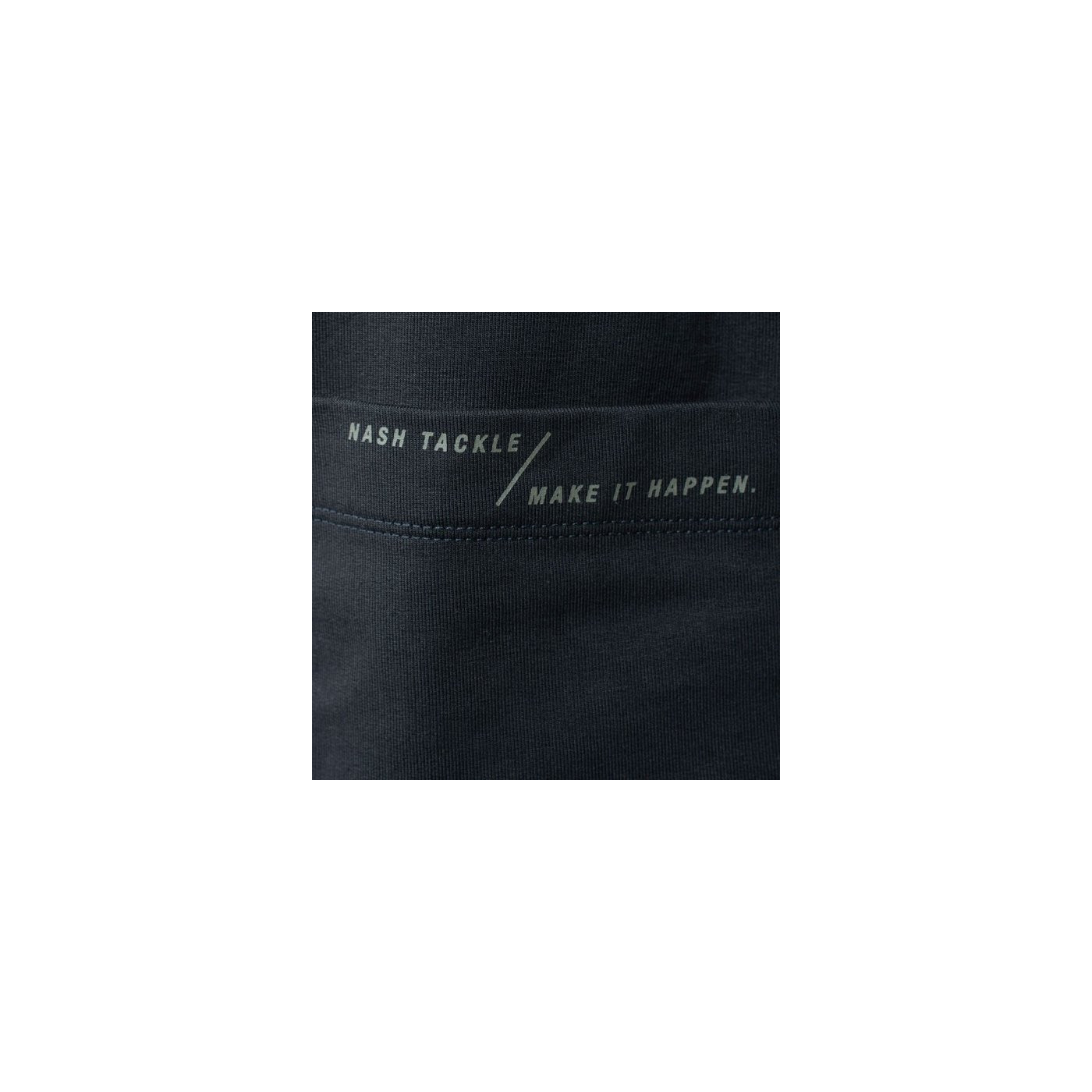 Spodenki Nash Make It Happen Badge Shorts - BLACK Roz.L - Centrum wędkarskie - Sklep wędkarski Jarofishing