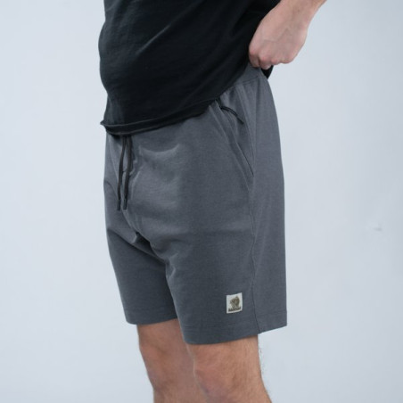Spodenki Nash Make It Happen Badge Shorts - Grey Marl  Roz.S