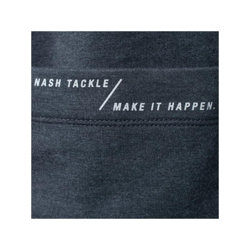Spodenki Nash Make It Happen Badge Shorts - Grey Marl Roz.L - Centrum wędkarskie - Sklep wędkarski Jarofishing Spodenki Nash Make It Happen Badge Shorts - Grey Marl Roz.L - Centrum wędkarskie - Sklep wędkarski Jarofishing