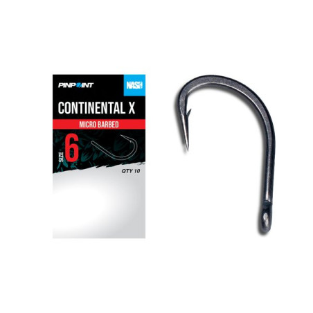 NASH HACZYKI  CONTINENTAL  X  (Micro Barbed)  Roz.6...