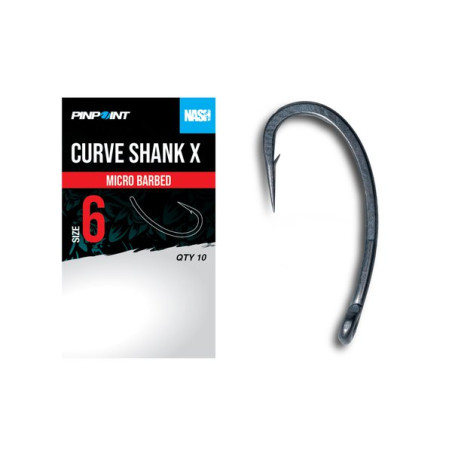 NASH HACZYKI  CURWE SHANK  X  (Micro Barbed)  Roz.4...