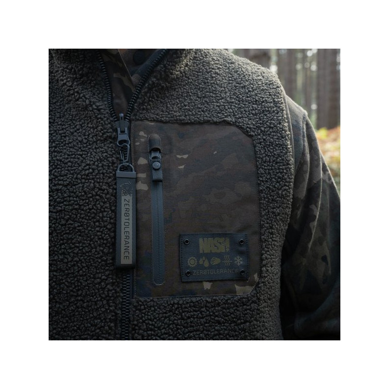 Nash KAMIZELKA Nash Zero Tolerance Sherpa Fleece Reversible Body Warmer Roz.M - Centrum wędkarskie - Sklep wędkarski Jarofishing Nash KAMIZELKA Nash Zero Tolerance Sherpa Fleece Reversible Body Warmer Roz.M - Centrum wędkarskie - Sklep wędkarski Jarofishing