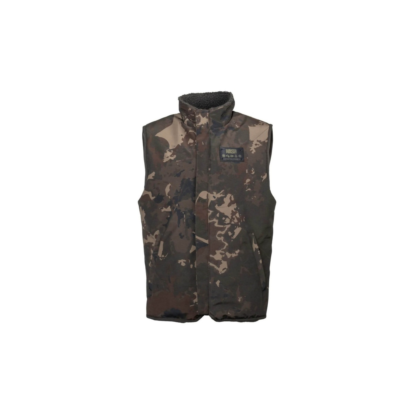 Nash KAMIZELKA Nash Zero Tolerance Sherpa Fleece Reversible Body Warmer Roz. L - Centrum wędkarskie - Sklep wędkarski Jarofishin Nash KAMIZELKA Nash Zero Tolerance Sherpa Fleece Reversible Body Warmer Roz. L - Centrum wędkarskie - Sklep wędkarski Jarofishin