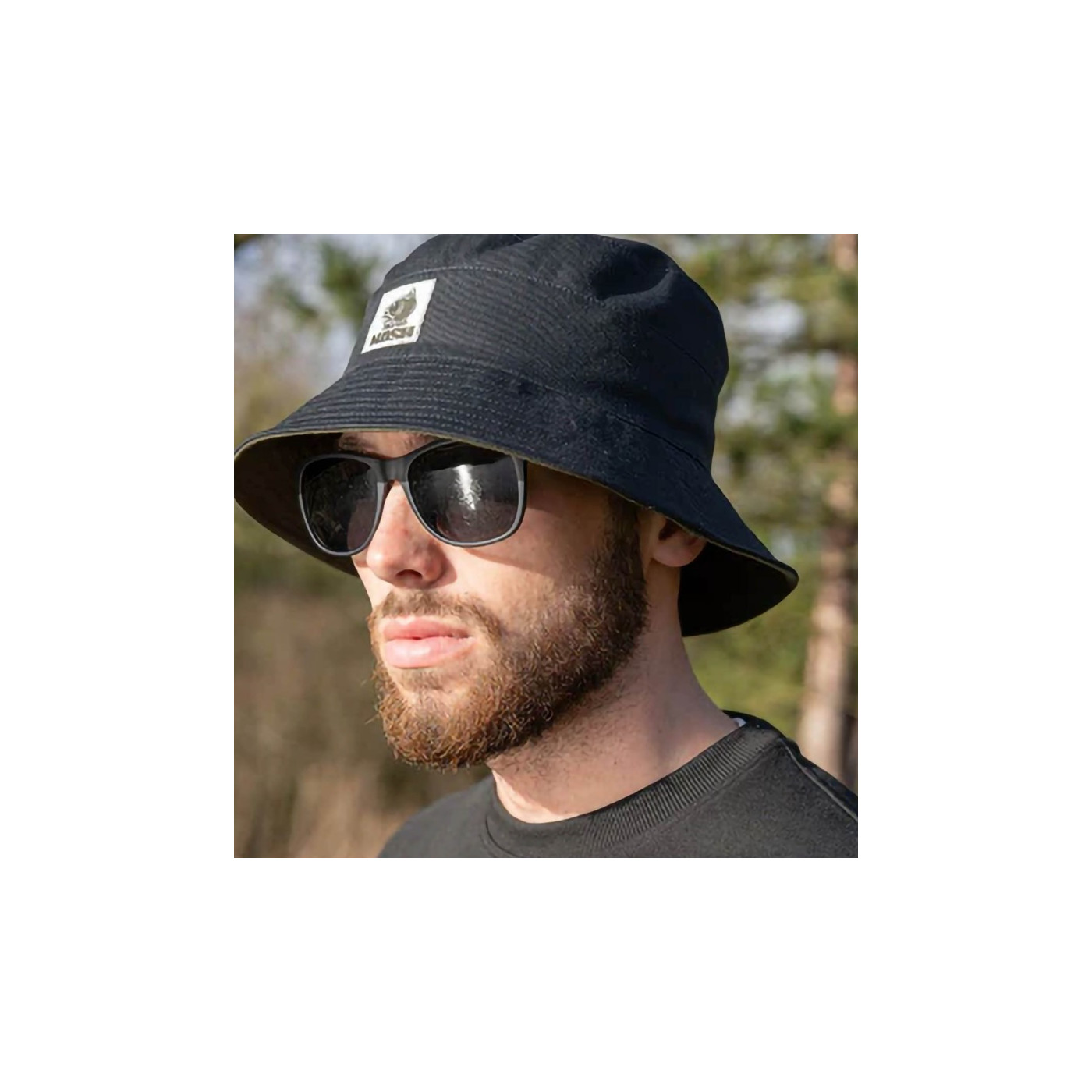 NASH Kapelusz Nash Make It Happen Badge Reversible Bucket Hat Black / Green - Centrum wędkarskie - Sklep wędkarski Jarofishing NASH Kapelusz Nash Make It Happen Badge Reversible Bucket Hat Black / Green - Centrum wędkarskie - Sklep wędkarski Jarofishing