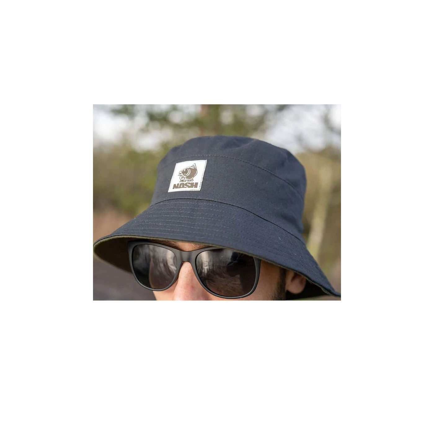 NASH Kapelusz Nash Make It Happen Badge Reversible Bucket Hat Black / Green - Centrum wędkarskie - Sklep wędkarski Jarofishing NASH Kapelusz Nash Make It Happen Badge Reversible Bucket Hat Black / Green - Centrum wędkarskie - Sklep wędkarski Jarofishing