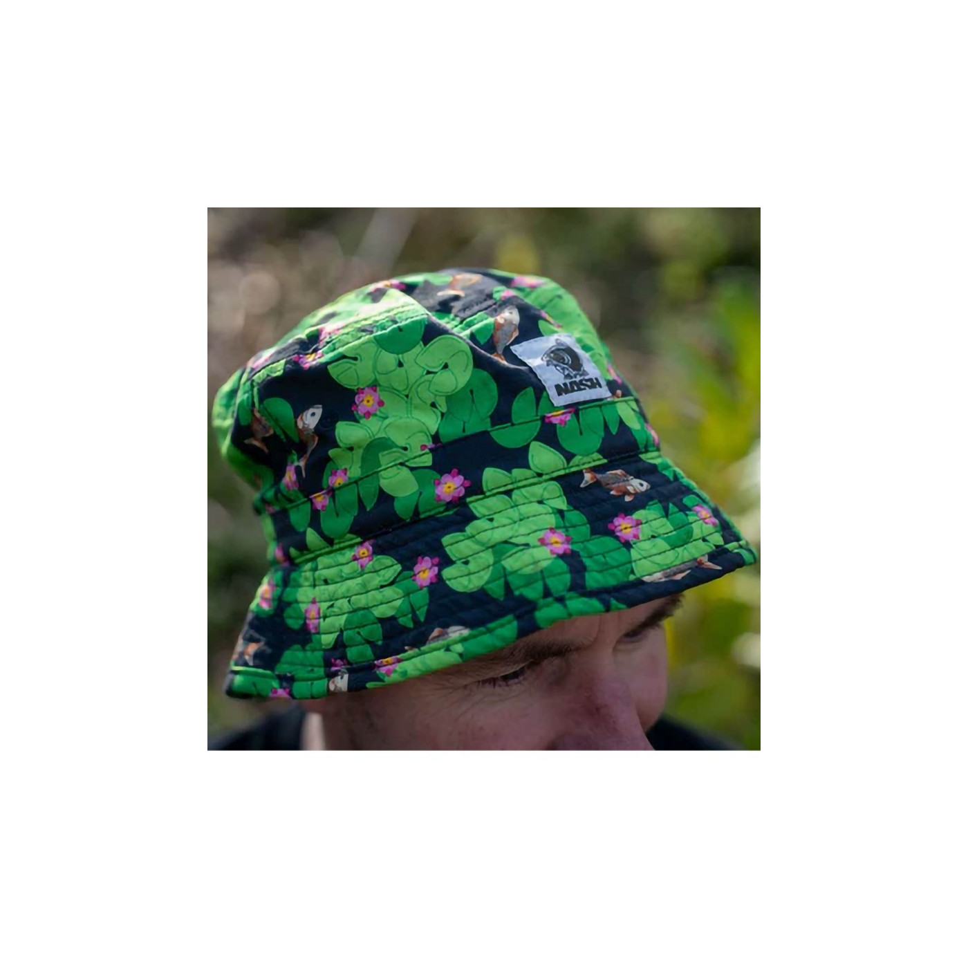NASH Kapelusz Nash Make It Happen Badge Bucket Hat Olicle - Centrum wędkarskie - Sklep wędkarski Jarofishing