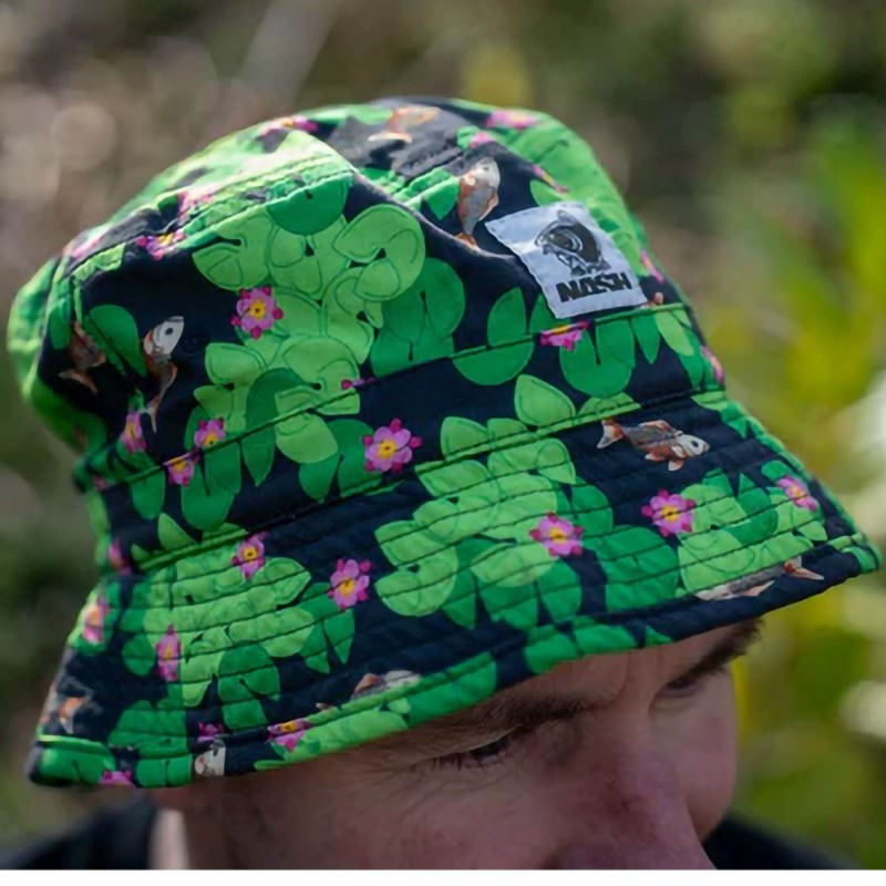 NASH Kapelusz Nash Make It Happen Badge Bucket Hat Olicle - Centrum wędkarskie - Sklep wędkarski Jarofishing