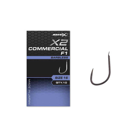 Haczyki Matrix X2 - Commercial F1 Hooks ROZ 14 10szt