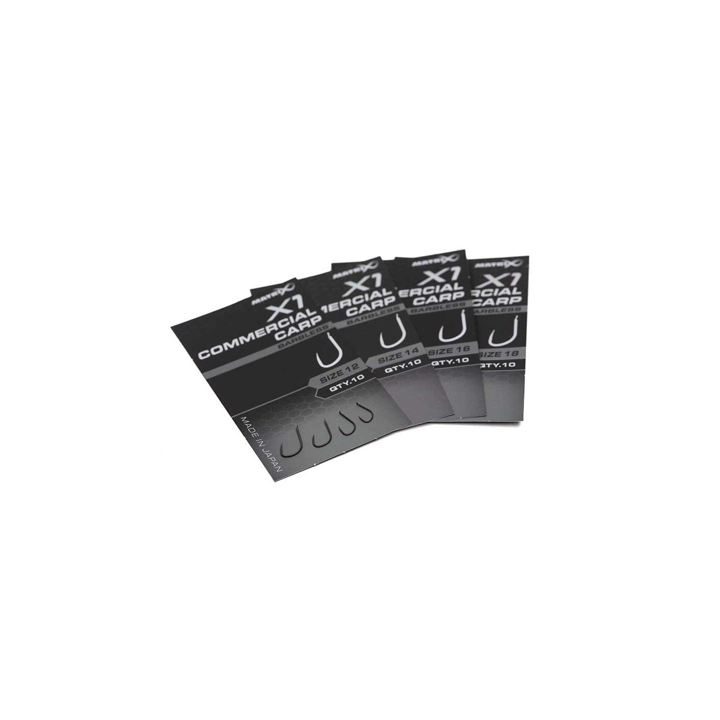 Haczyki Matrix X1 - Commercial Carp Hooks ROZ 12 10szt - Centrum wędkarskie - Sklep wędkarski Jarofishing Haczyki Matrix X1 - Commercial Carp Hooks ROZ 12 10szt - Centrum wędkarskie - Sklep wędkarski Jarofishing