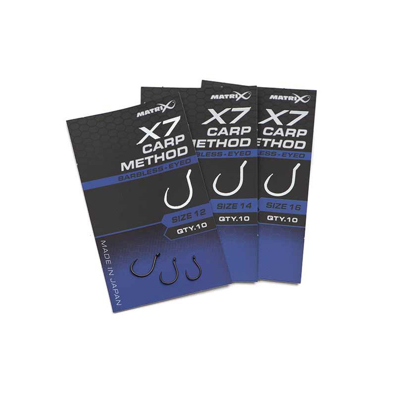 Haczyki Matrix X7 - Carp Method Hooks ROZ 14 10szt - Centrum wędkarskie - Sklep wędkarski Jarofishing Haczyki Matrix X7 - Carp Method Hooks ROZ 14 10szt - Centrum wędkarskie - Sklep wędkarski Jarofishing