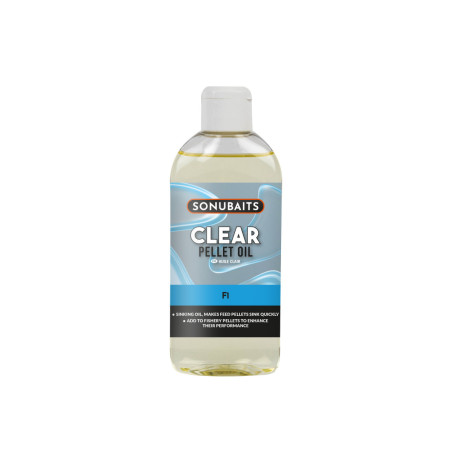 Atraktor w płynie Sonubaits Clear Pellet Oil 200ml - F1