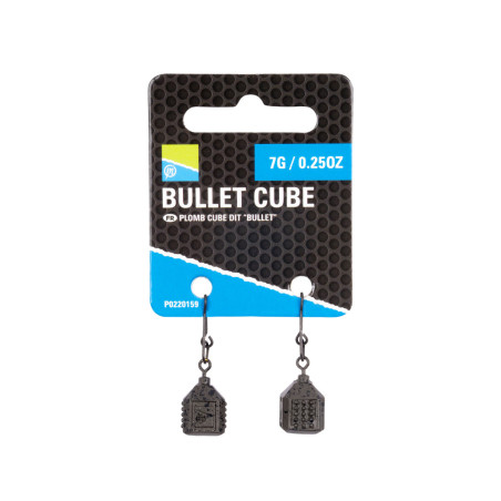 Ciężarki Preston Bullet Cube Leads - 7g