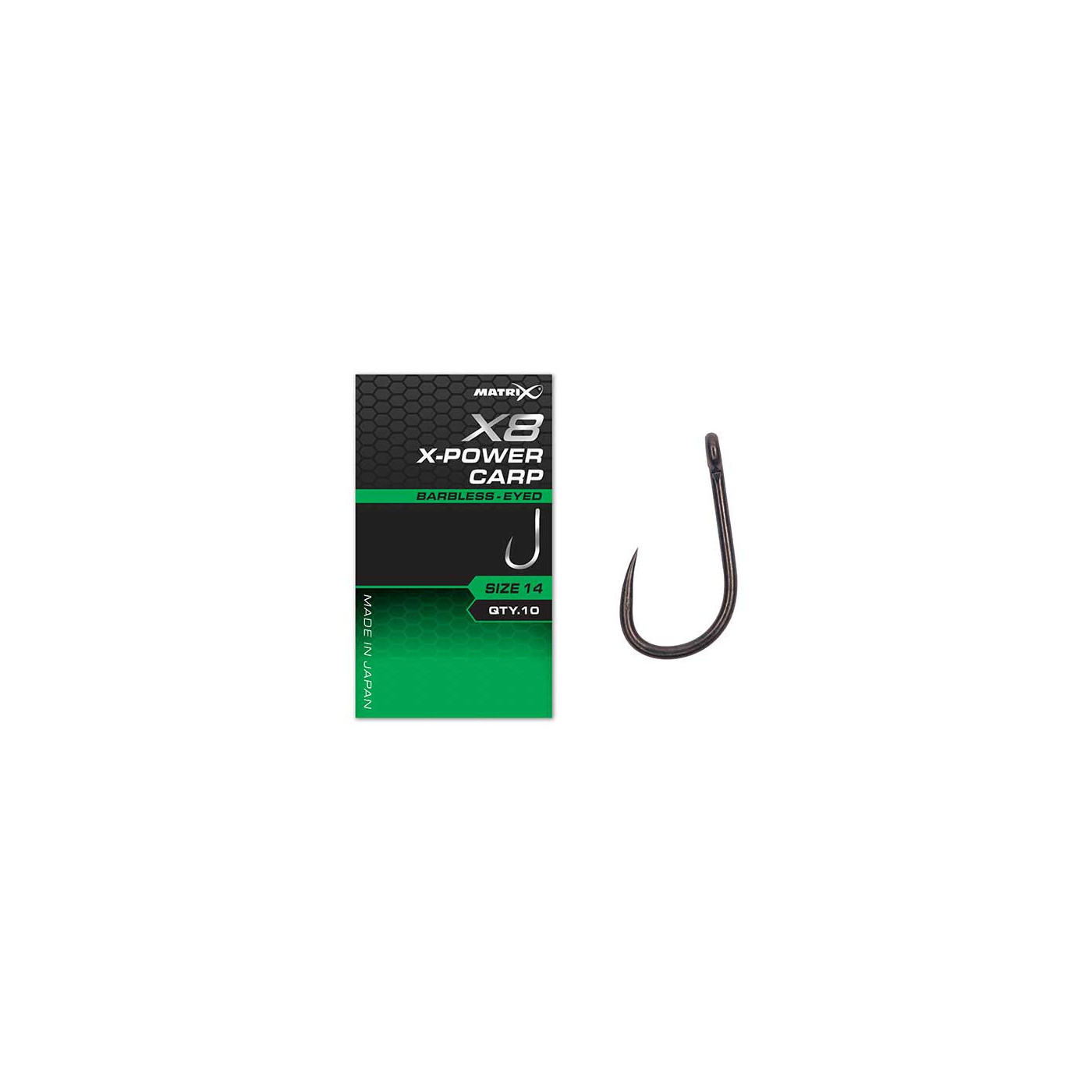 Haczyki Matrix X8 - X-Power Carp ROZ 14 10szt - Centrum wędkarskie - Sklep wędkarski Jarofishing Haczyki Matrix X8 - X-Power Carp ROZ 14 10szt - Centrum wędkarskie - Sklep wędkarski Jarofishing