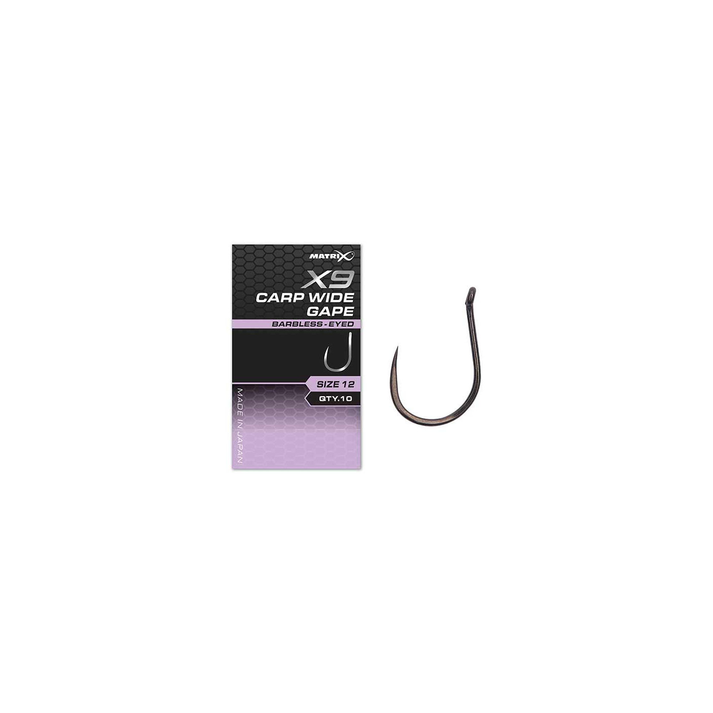 Haczyki Matrix X9 - Carp Wide Gape ROZ 14 10szt - Centrum wędkarskie - Sklep wędkarski Jarofishing Haczyki Matrix X9 - Carp Wide Gape ROZ 14 10szt - Centrum wędkarskie - Sklep wędkarski Jarofishing