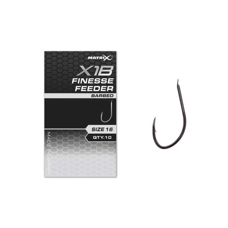 Haczyki Matrix X1B - Finesse Feeder   ROZ 14  10szt