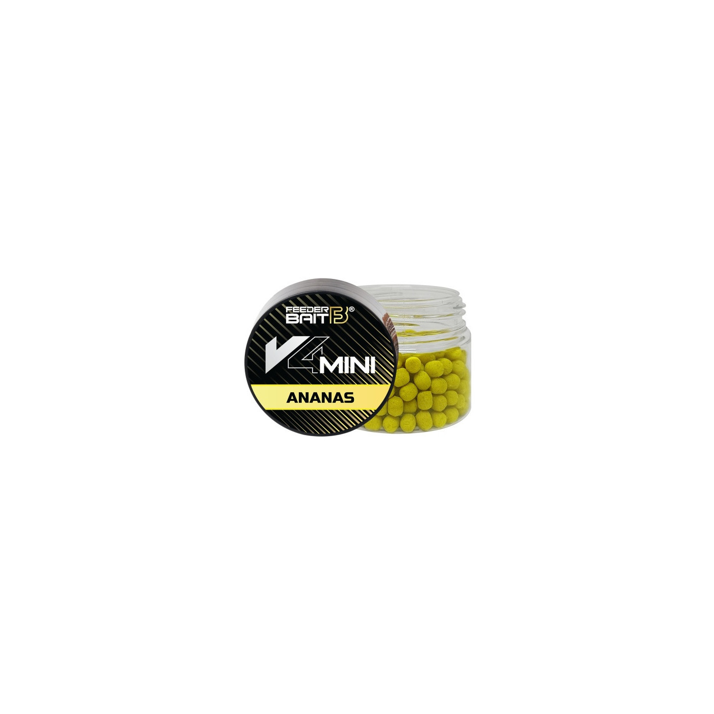 Feeder Bait V4 Mini Ananas 4mm Wafters - Centrum wędkarskie - Sklep wędkarski Jarofishing Feeder Bait V4 Mini Ananas 4mm Wafters - Centrum wędkarskie - Sklep wędkarski Jarofishing