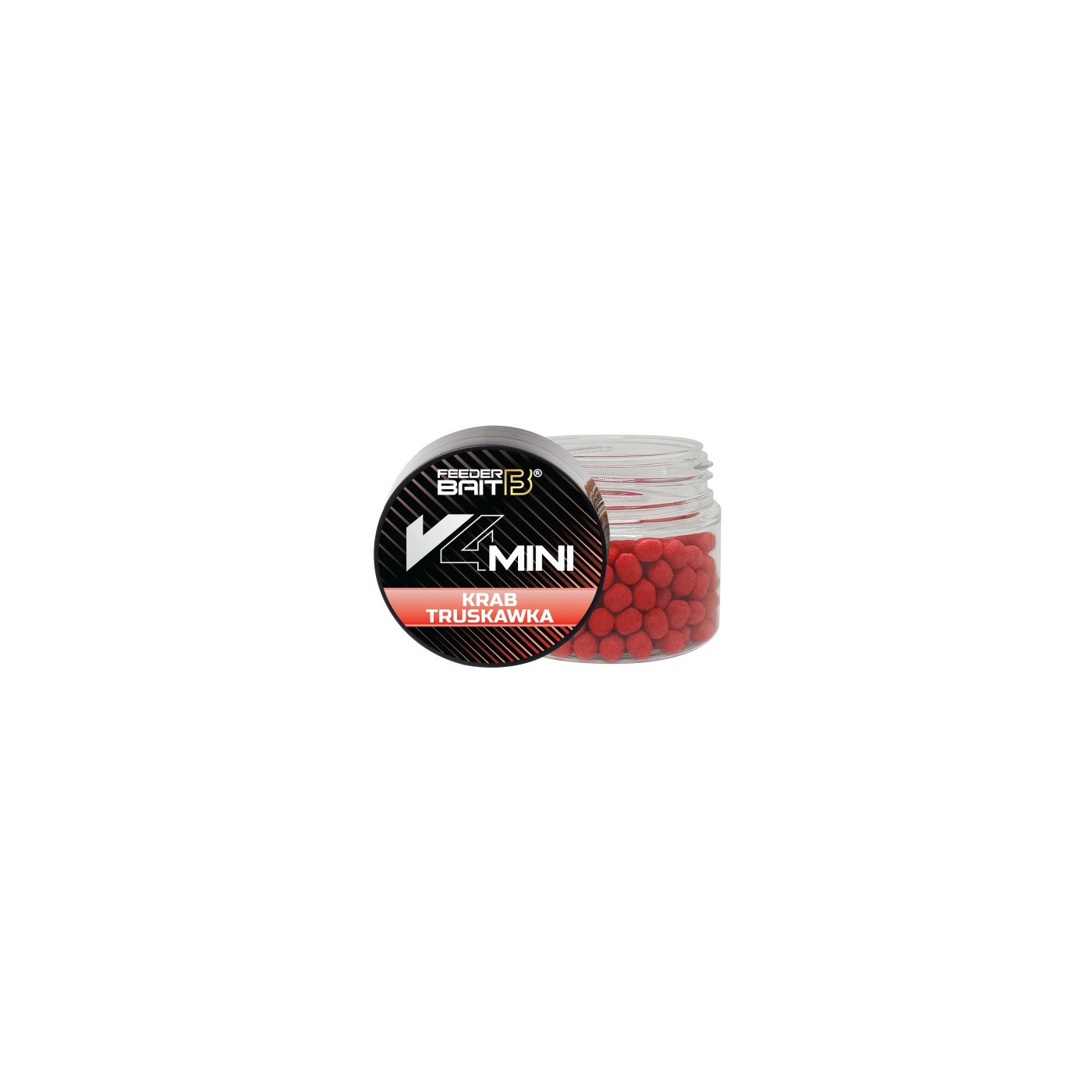 Feeder Bait V4 Mini KRAB & TRUSKAWKA 4mm Wafters - Centrum wędkarskie - Sklep wędkarski Jarofishing Feeder Bait V4 Mini KRAB & TRUSKAWKA 4mm Wafters - Centrum wędkarskie - Sklep wędkarski Jarofishing