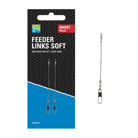 Łączniki Preston Feeder Links Soft - Short 5.5cm