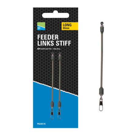 Łączniki Preston Feeder Links Stiff - Long 8 cm - Centrum wędkarskie - Sklep wędkarski Jarofishing