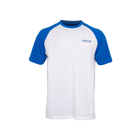Koszulka Preston Lightweight White Raglan - roz. M