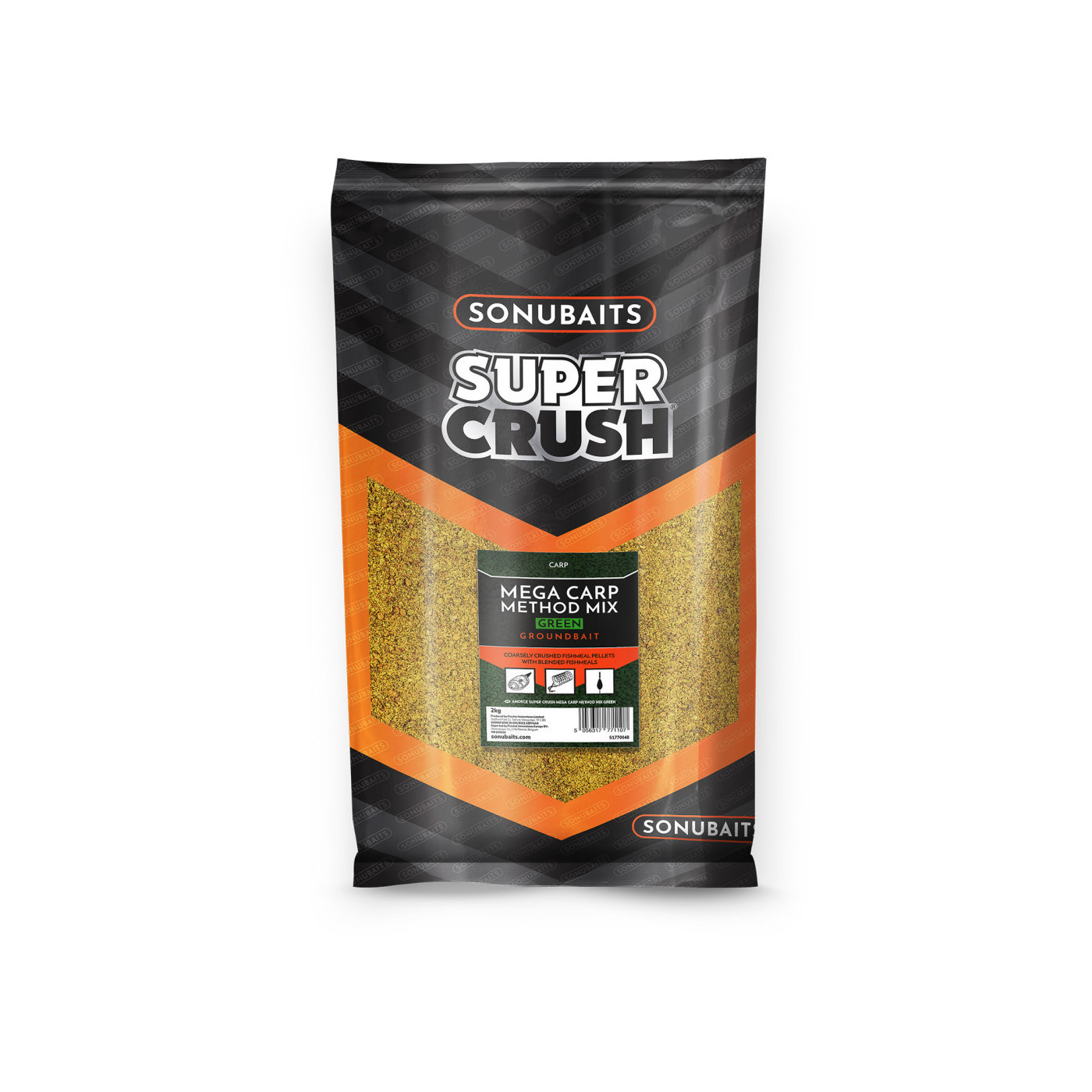 Zanęta Sonubaits Supercrush Mega Carp Method Mix - Green 2 KG - Centrum wędkarskie - Sklep wędkarski Jarofishing Zanęta Sonubaits Supercrush Mega Carp Method Mix - Green 2 KG - Centrum wędkarskie - Sklep wędkarski Jarofishing