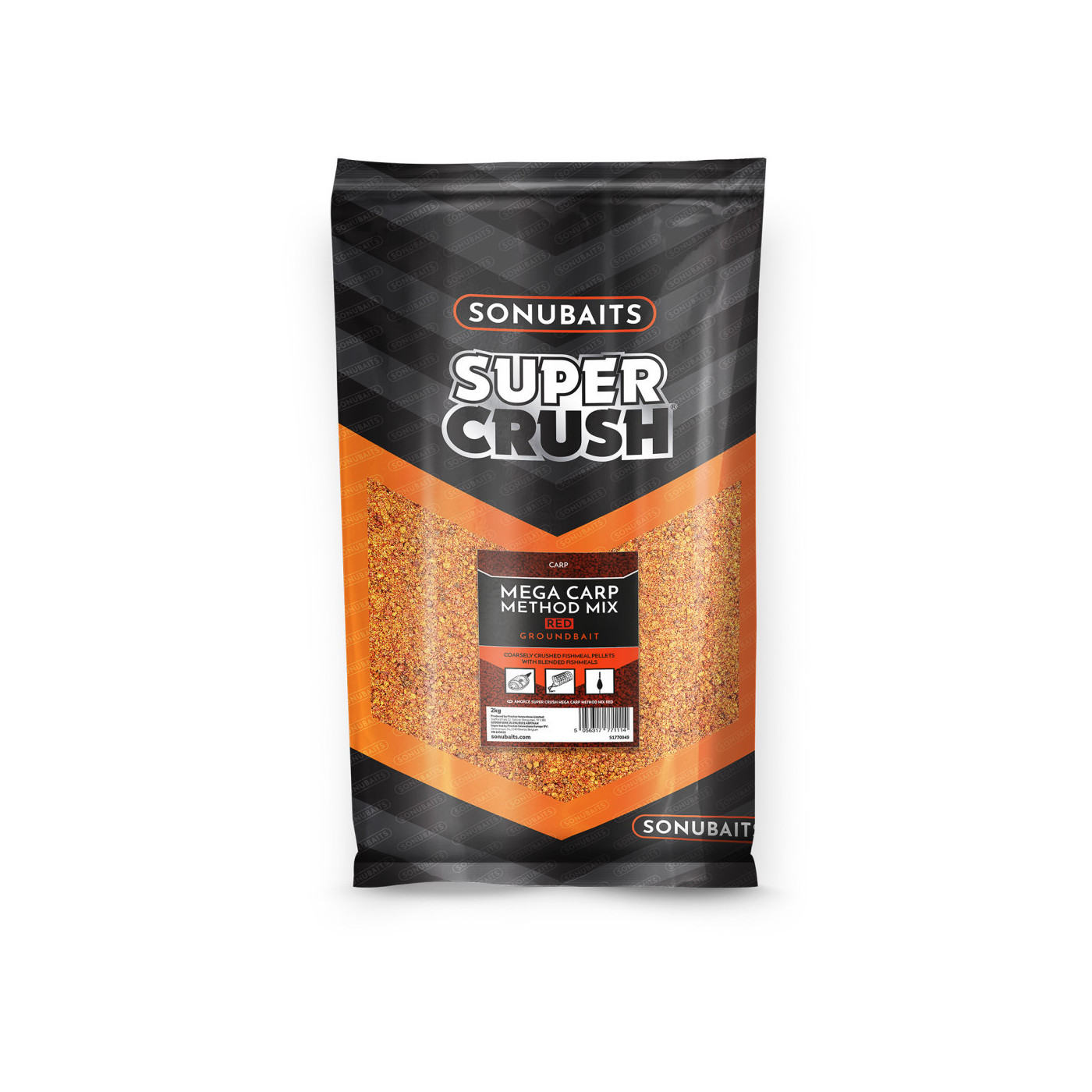 Zanęta Sonubaits Supercrush Mega Carp Method Mix - Red 2 KG - Centrum wędkarskie - Sklep wędkarski Jarofishing Zanęta Sonubaits Supercrush Mega Carp Method Mix - Red 2 KG - Centrum wędkarskie - Sklep wędkarski Jarofishing
