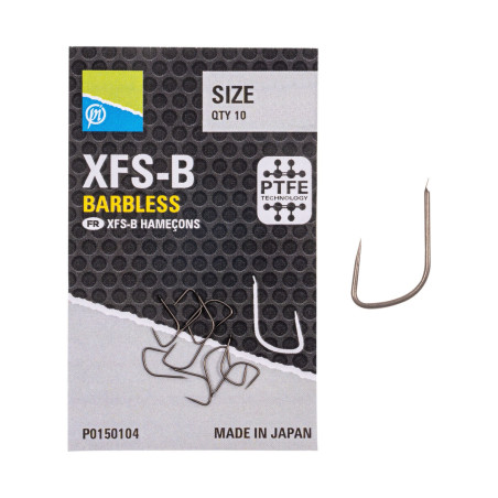 Haczyki Preston XFS-B Barbless - roz.14