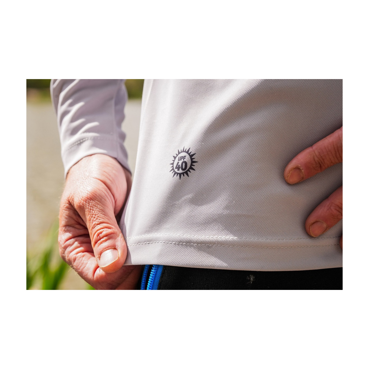 Koszulka Preston Grey Performance Sun Shirt UPF-40 - roz. S - Centrum wędkarskie - Sklep wędkarski Jarofishing Koszulka Preston Grey Performance Sun Shirt UPF-40 - roz. S - Centrum wędkarskie - Sklep wędkarski Jarofishing