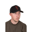 Czapka Fox Collection Trucker Cap - Black/Orange - Centrum wędkarskie - Sklep wędkarski Jarofishing