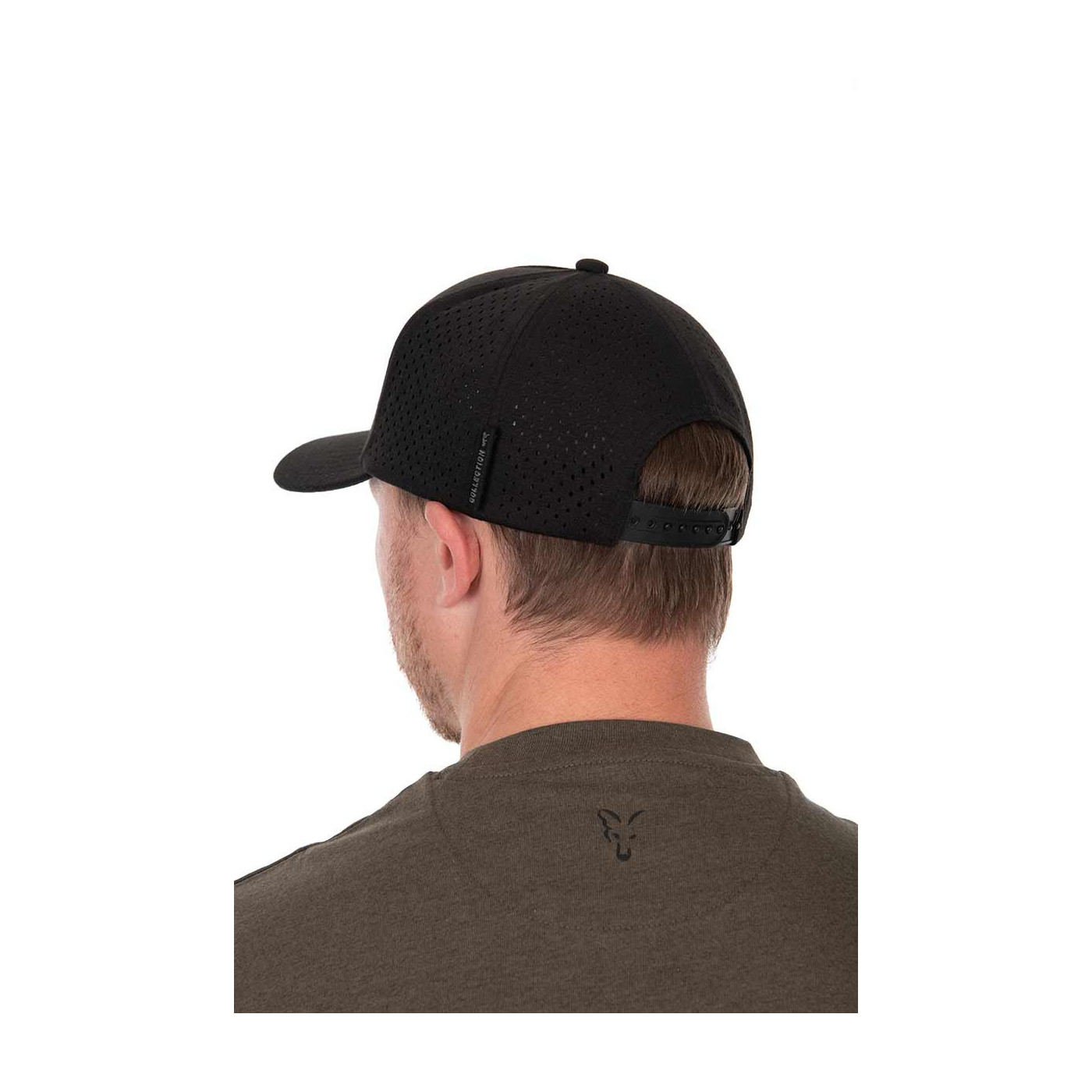 Czapka Fox Collection Trucker Cap - Black/Orange - Centrum wędkarskie - Sklep wędkarski Jarofishing