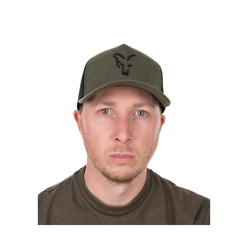 Czapka Fox Collection Trucker Cap - Green/Black - Centrum wędkarskie - Sklep wędkarski Jarofishing Czapka Fox Collection Trucker Cap - Green/Black - Centrum wędkarskie - Sklep wędkarski Jarofishing