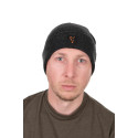 Czapka Fox Collection Beanie - Black/Orange - Centrum wędkarskie - Sklep wędkarski Jarofishing