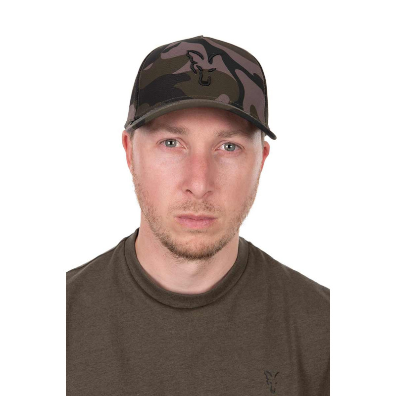 Czapka Fox CAMO Baseball Scoop - Centrum wędkarskie - Sklep wędkarski Jarofishing