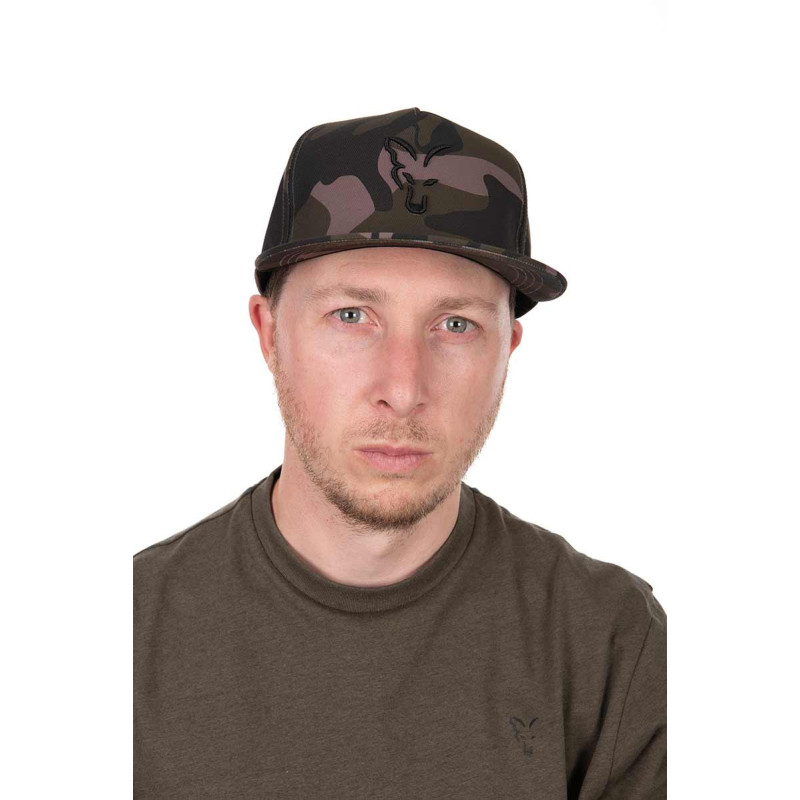 Czapka Fox CAMO Snapback - Centrum wędkarskie - Sklep wędkarski Jarofishing