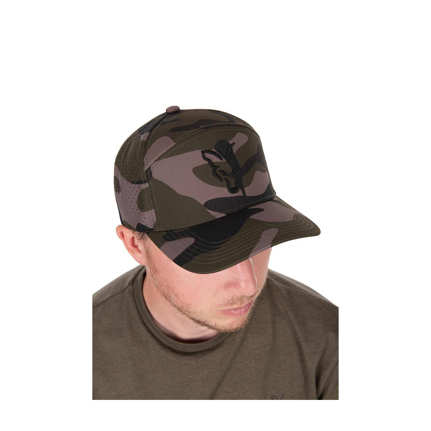 Czapka Fox Camo Volley Cap - Centrum wędkarskie - Sklep wędkarski Jarofishing