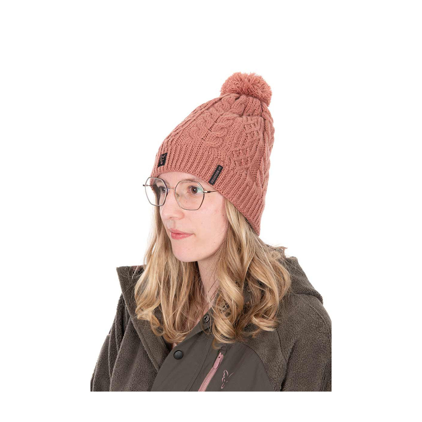 Czapka Fox Ladies Knitted Bobble Hat - Centrum wędkarskie - Sklep wędkarski Jarofishing