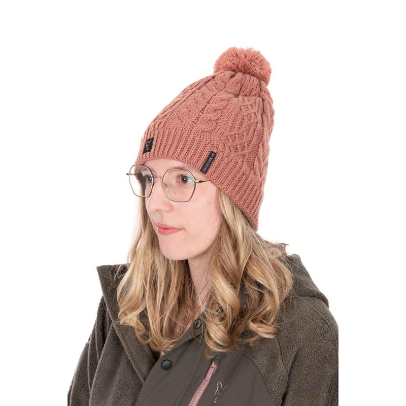 Czapka Fox Ladies Knitted Bobble Hat - Centrum wędkarskie - Sklep wędkarski Jarofishing