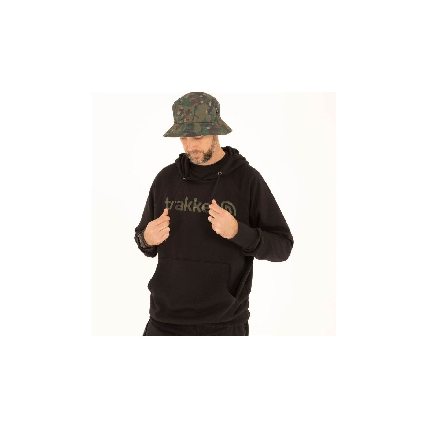 Bluza Trakker CR Logo Hoody Black Camo Roz.XL - Centrum wędkarskie - Sklep wędkarski Jarofishing Bluza Trakker CR Logo Hoody Black Camo Roz.XL - Centrum wędkarskie - Sklep wędkarski Jarofishing