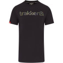Koszulka Trakker CR Logo T-Shirt Black Camo Roz.M - Centrum wędkarskie - Sklep wędkarski Jarofishing