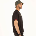 Koszulka Trakker CR Logo T-Shirt Black Camo Roz.M - Centrum wędkarskie - Sklep wędkarski Jarofishing