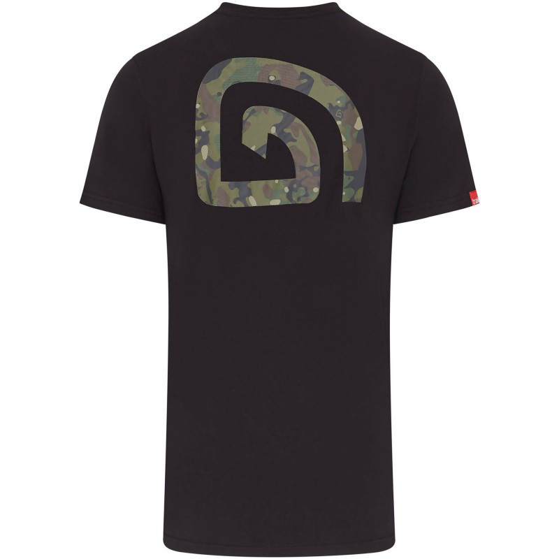Koszulka Trakker CR Logo T-Shirt Black Camo Roz.L - Centrum wędkarskie - Sklep wędkarski Jarofishing