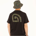 Koszulka Trakker CR Logo T-Shirt Black Camo Roz.XL - Centrum wędkarskie - Sklep wędkarski Jarofishing