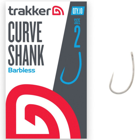 Haczyki Trakker Curve Shank Hooks Barbless Roz.2