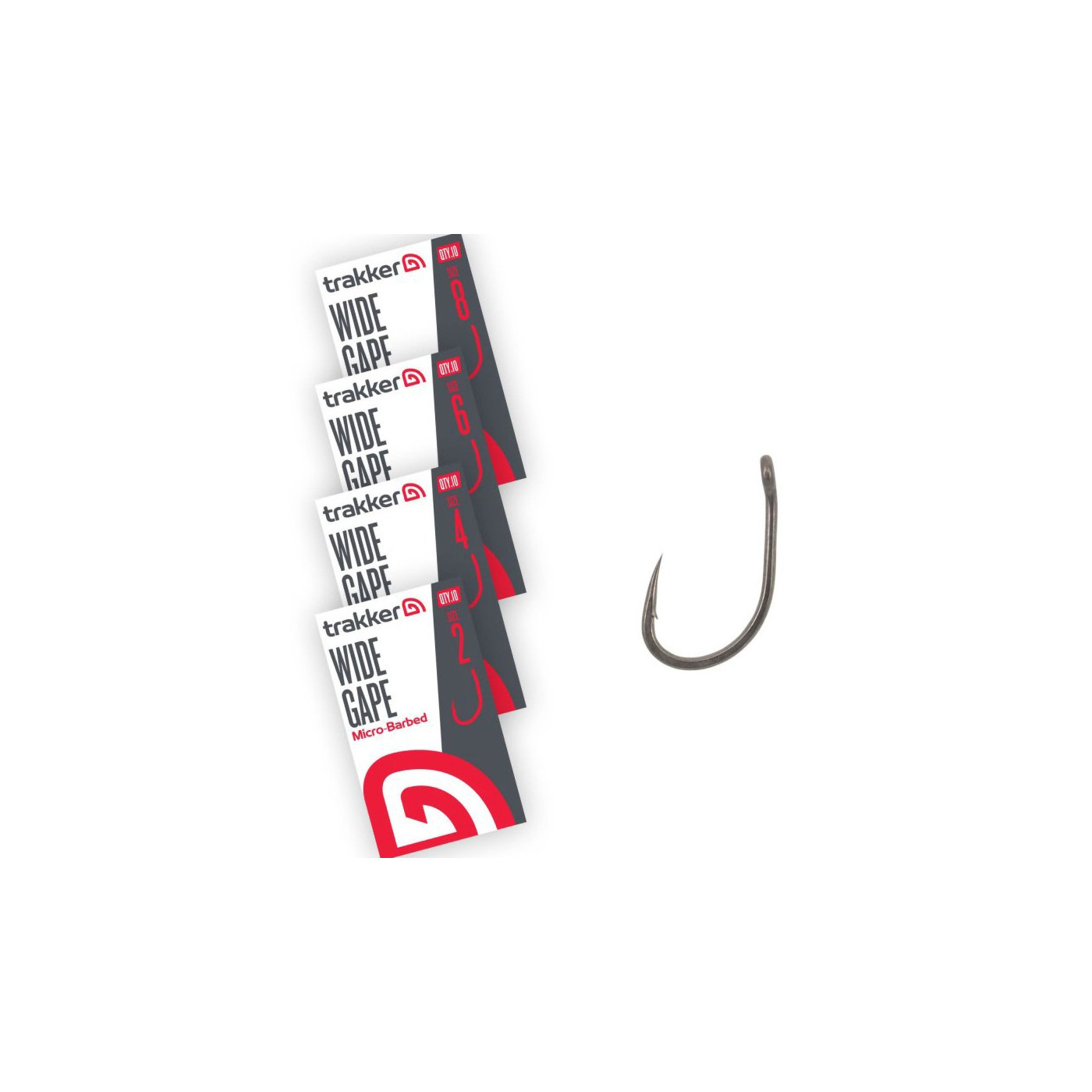 Haczyki Trakker Wide Gape Hooks Micro Barbed Roz.4 - Centrum wędkarskie - Sklep wędkarski Jarofishing Haczyki Trakker Wide Gape Hooks Micro Barbed Roz.4 - Centrum wędkarskie - Sklep wędkarski Jarofishing