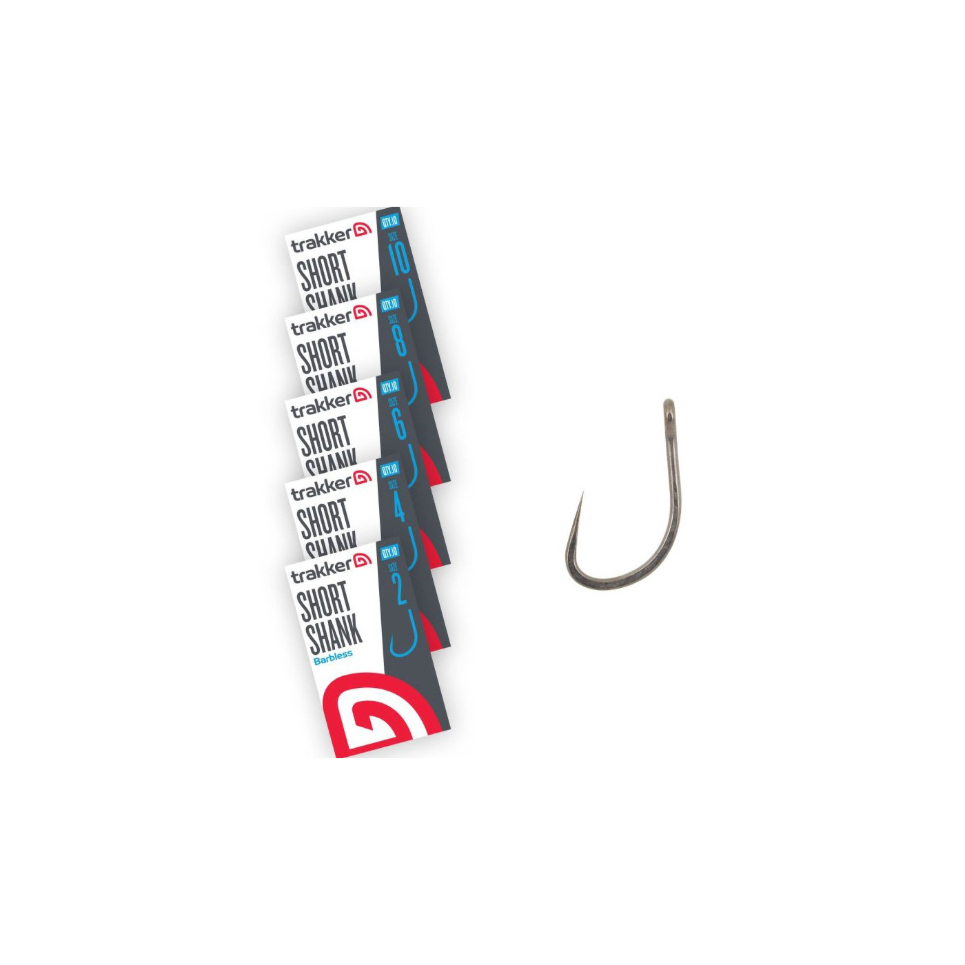 Haczyki Trakker Short Shank Hooks Barbless Roz.4 - Centrum wędkarskie - Sklep wędkarski Jarofishing Haczyki Trakker Short Shank Hooks Barbless Roz.4 - Centrum wędkarskie - Sklep wędkarski Jarofishing