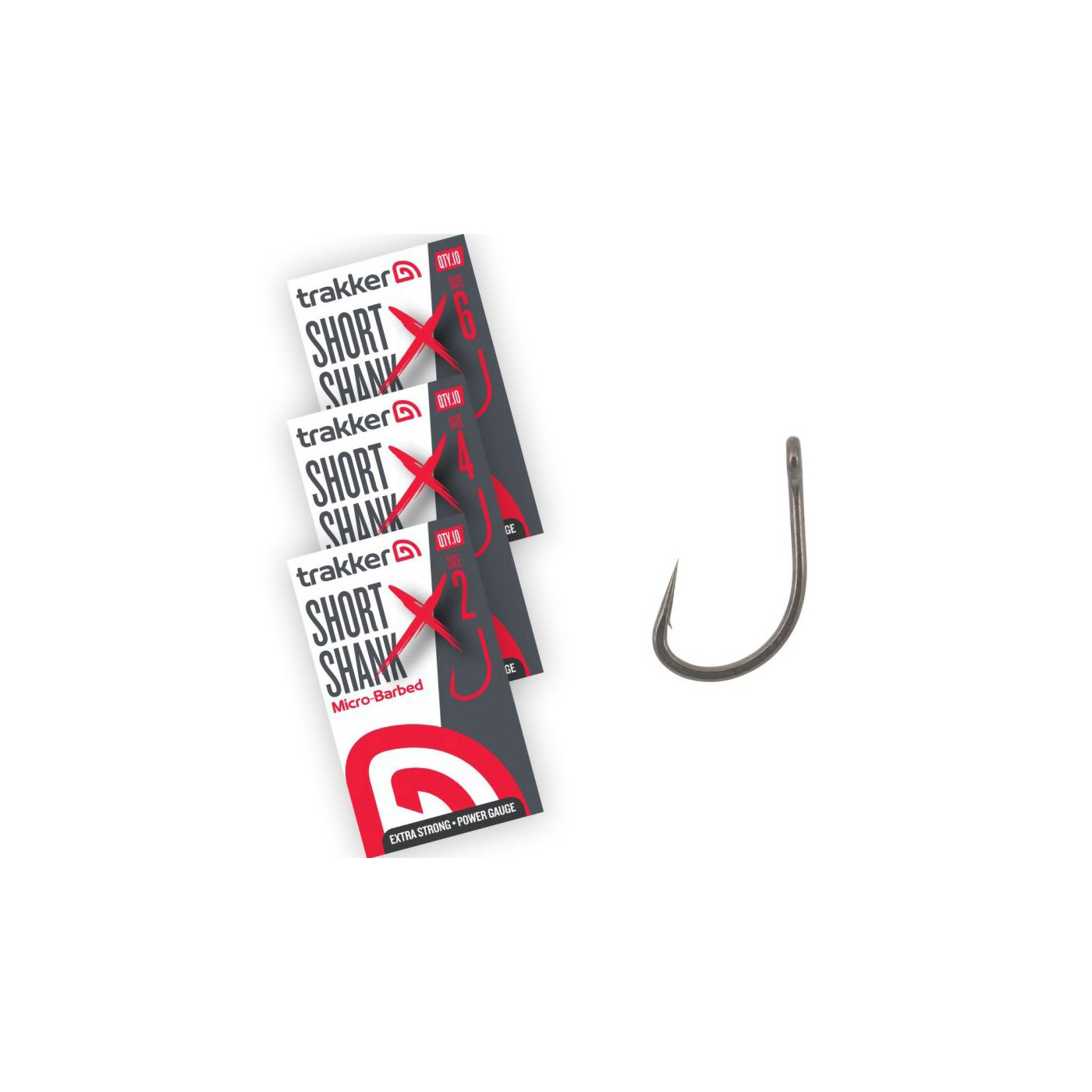 Haczyki Trakker Short Shank XS Hooks Micro Barbed Roz.4 - Centrum wędkarskie - Sklep wędkarski Jarofishing Haczyki Trakker Short Shank XS Hooks Micro Barbed Roz.4 - Centrum wędkarskie - Sklep wędkarski Jarofishing
