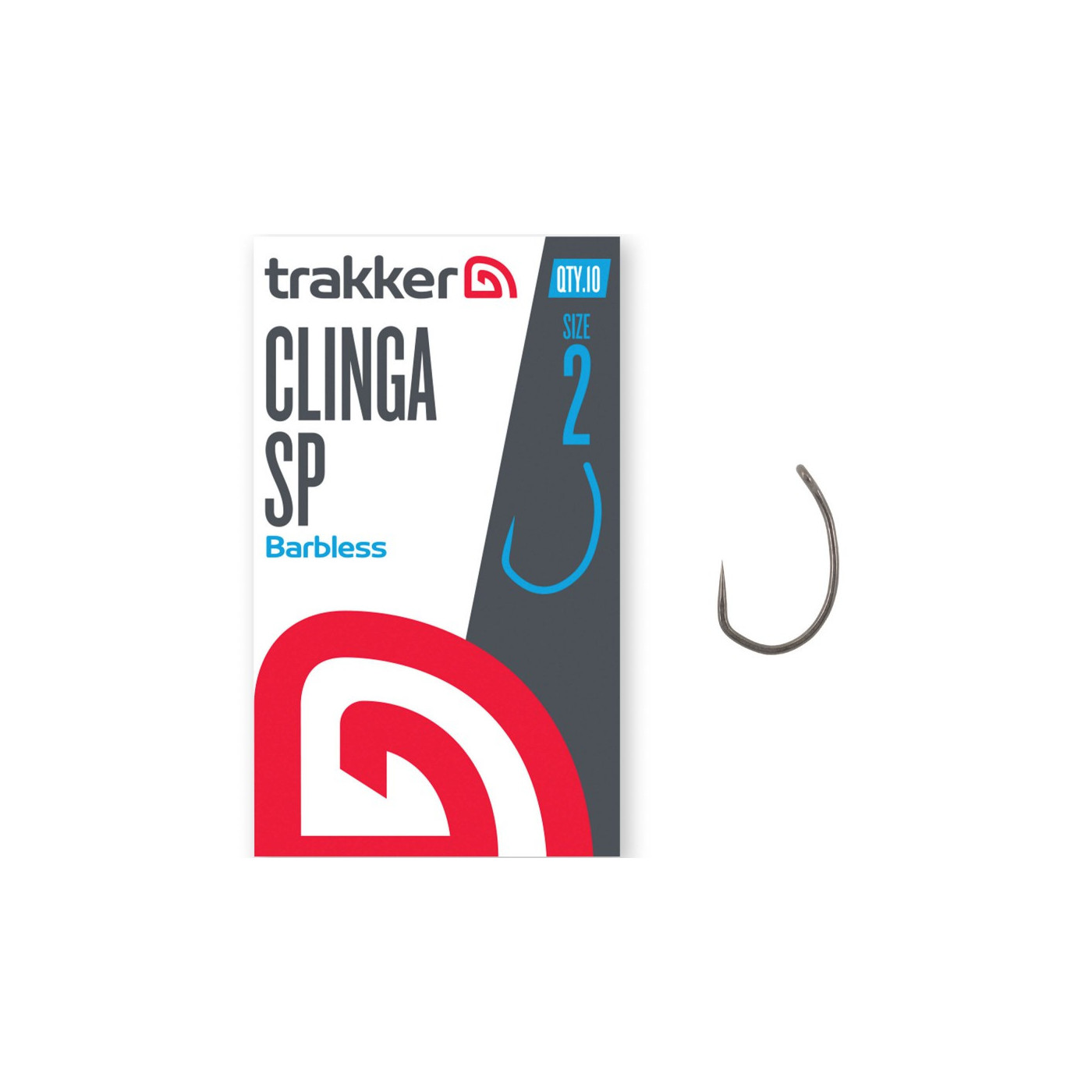 Haczyki Trakker Clinga SP Hooks Barbless Roz.2 - Centrum wędkarskie - Sklep wędkarski Jarofishing