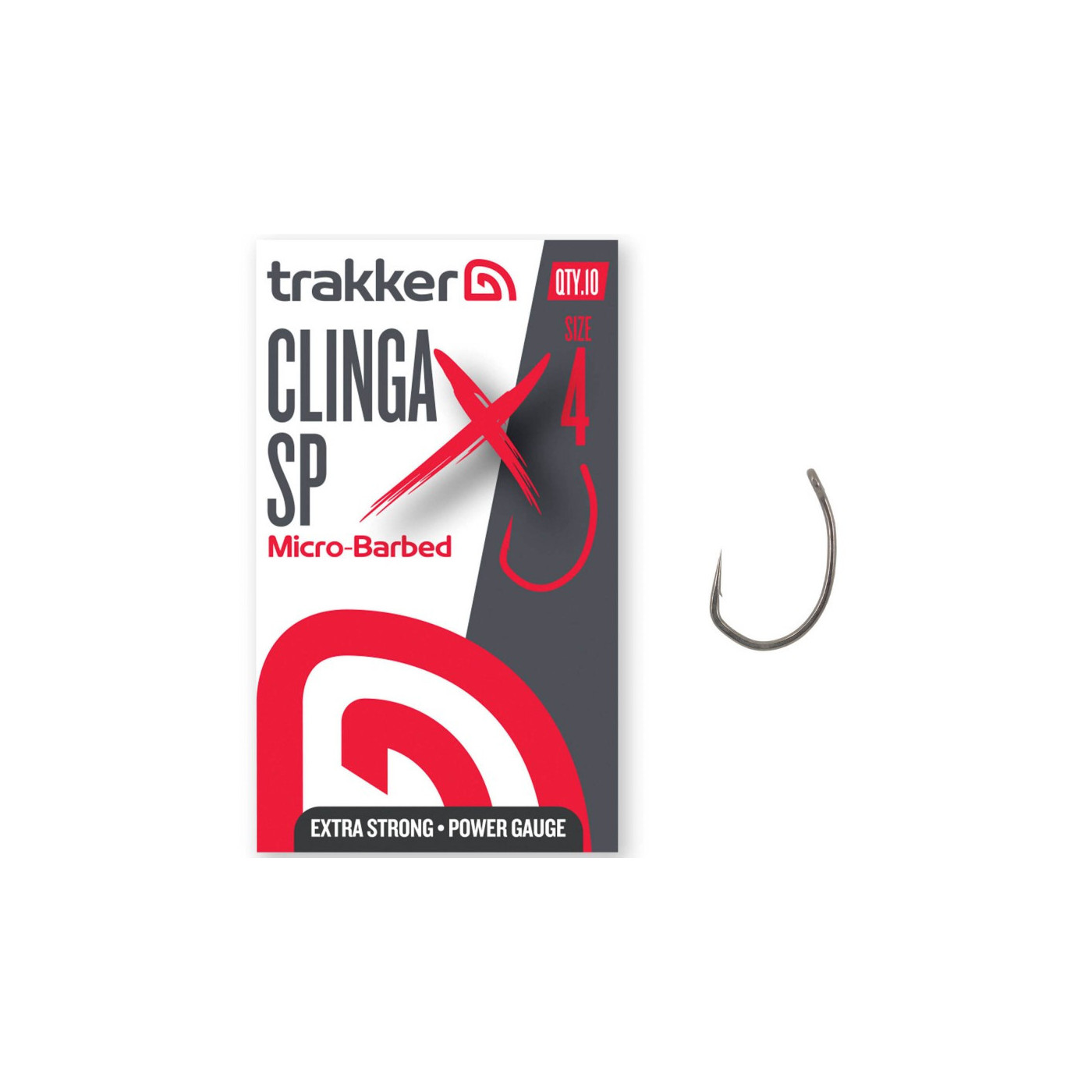 Haczyki Trakker Clinga SP XS Hooks Micro Barbed Roz.6 - Centrum wędkarskie - Sklep wędkarski Jarofishing
